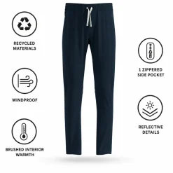 Pantaloni sci di fondo Odlo Essential Warm Kids Dark Sapphire