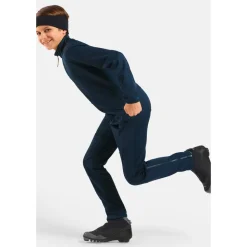 Pantaloni sci di fondo Odlo Essential Warm Kids Dark Sapphire