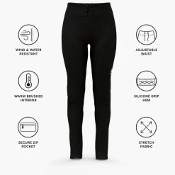 Pantaloni sci di fondo Odlo Langnes Wmn Pants Black