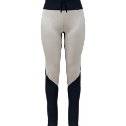 Pantaloni sci di fondo Odlo Langnes Wmn Pants Dark Sapphire White
