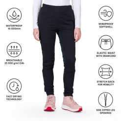 Pantaloni sci di fondo Rossignol W Poursuite Black