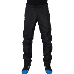 Pantaloni sci di fondo Swix Infinity Hybrid Wind Full Zip Black Black