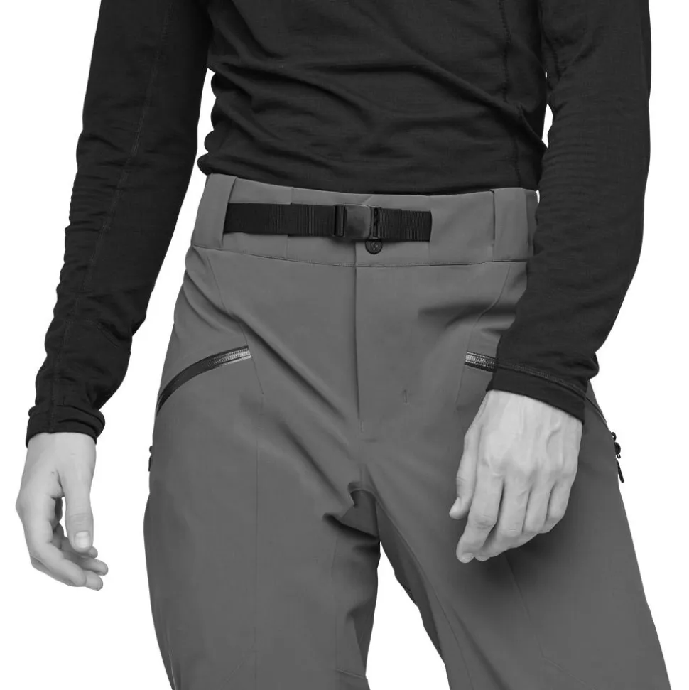 Pantaloni tecnici Black Diamond Recon Stretch Ski Pants Black