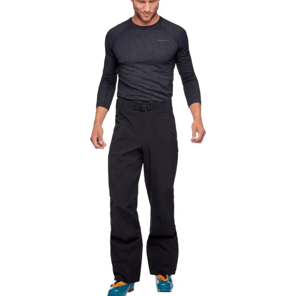 Pantaloni tecnici Black Diamond Recon Stretch Ski Pants Black