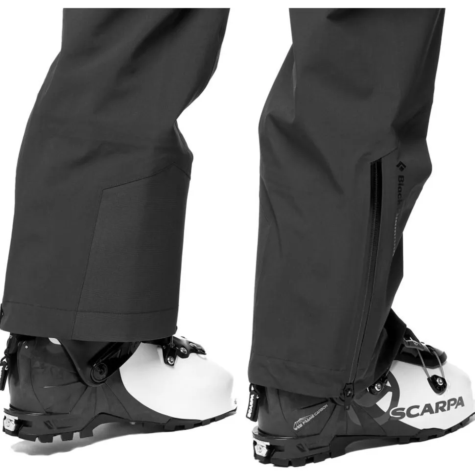 Pantaloni tecnici Black Diamond Recon Stretch Ski Pants Black
