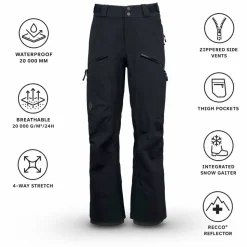 Pantaloni tecnici Black Diamond W Recon Stretch Pants Black