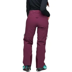 Pantaloni tecnici Black Diamond W Recon Insulated Pants Blackberry