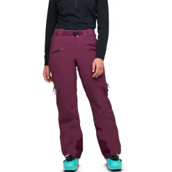 Pantaloni tecnici Black Diamond W Recon Insulated Pants Blackberry