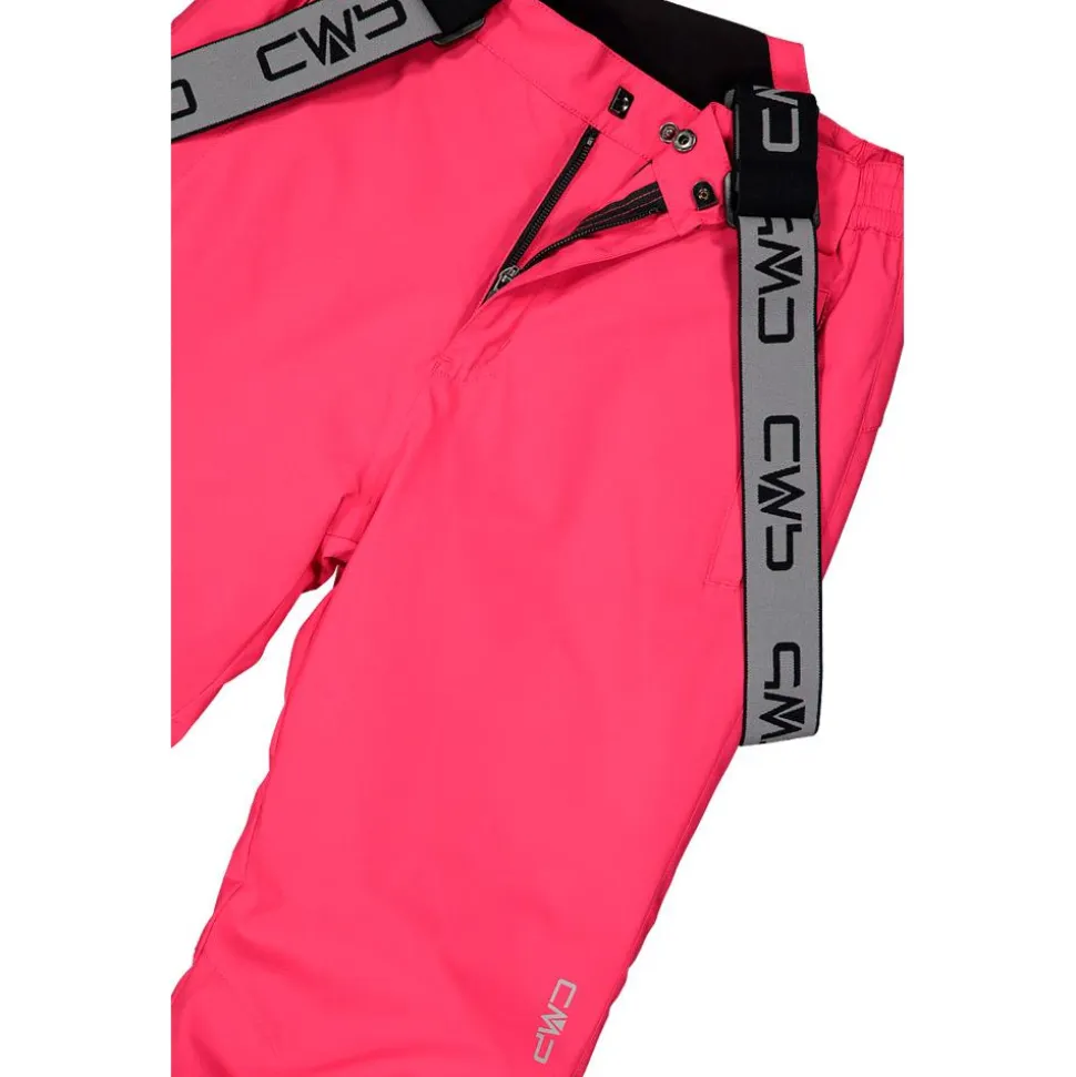 Pantaloni tecnici CMP Kid Salopette Carminio