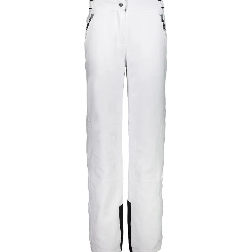 Pantaloni tecnici CMP Woman Clima Protect Stretch Pant Bianco