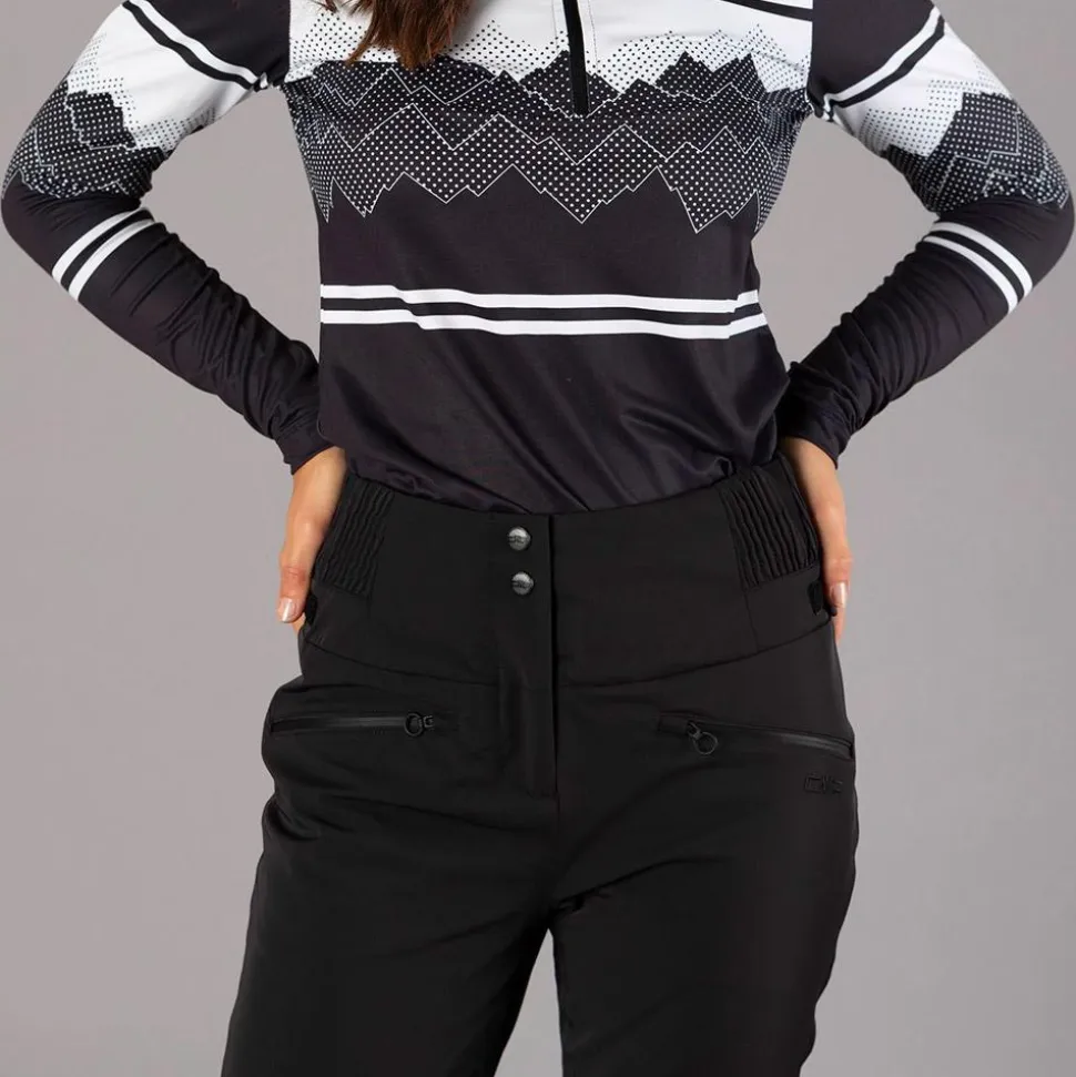Pantaloni tecnici CMP Woman Pant Nero