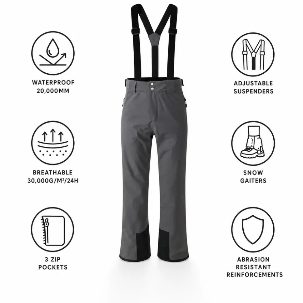 Pantaloni tecnici DARE2B Achieve II Pant Iron Gate