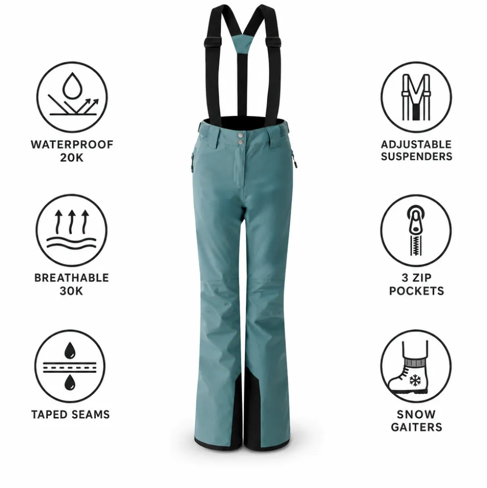 Pantaloni tecnici DARE2B Diminish Element Grey
