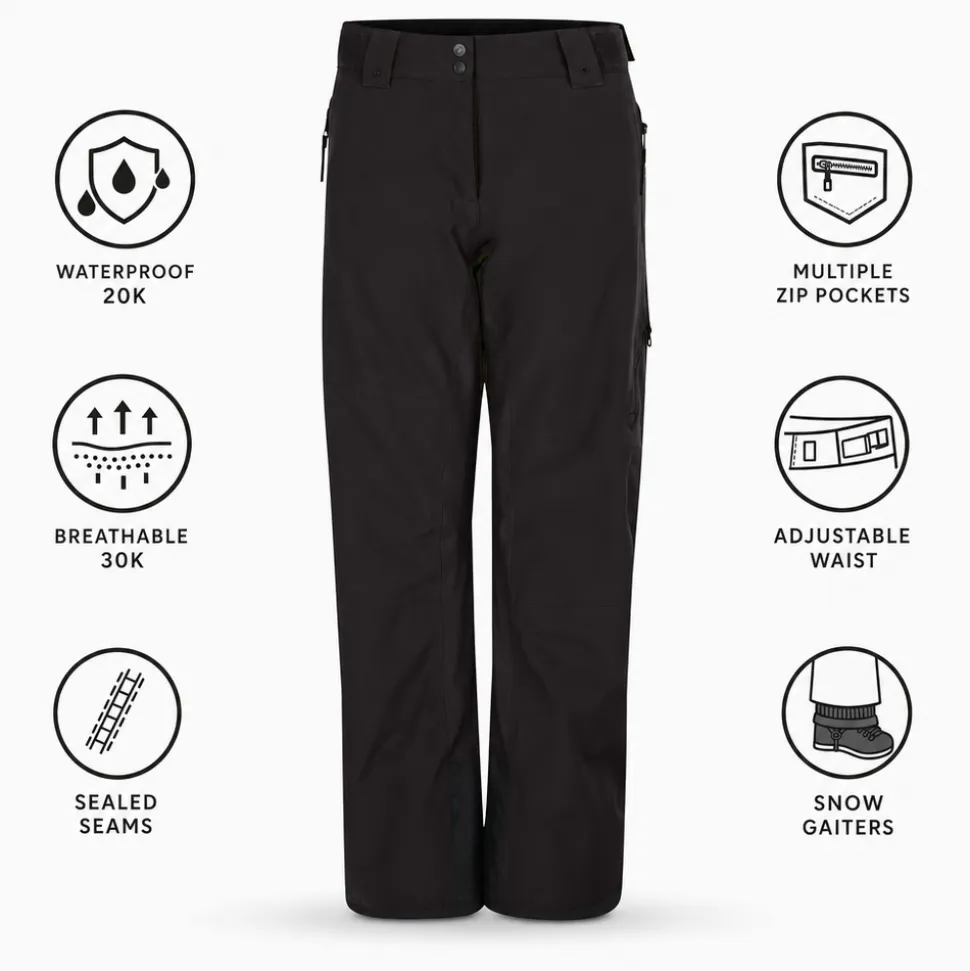 Pantaloni tecnici DARE2B Ice Pant Black
