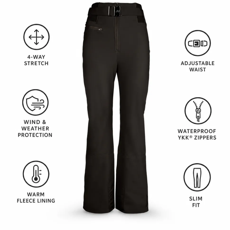 Pantaloni tecnici Duvillard Gridin S Black