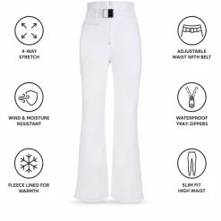 Pantaloni tecnici Duvillard Gridin S White