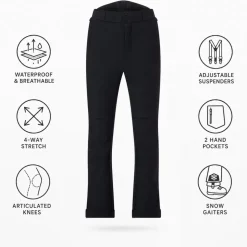 Pantaloni tecnici Fusalp Franz IV Noir