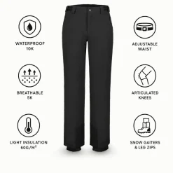 Pantaloni tecnici Icepeak Fleming Noir