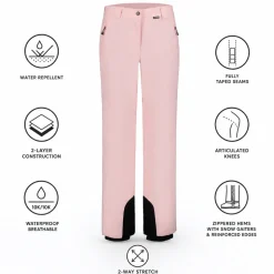 Pantaloni tecnici Icepeak Freyung Rose Clair