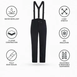Pantaloni tecnici Icepeak Freiberg Noir