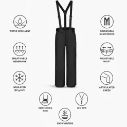 Pantaloni tecnici Icepeak Lenzen Jr Noir