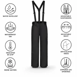 Pantaloni tecnici Icepeak Lenzen Jr Noir
