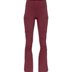 Pantaloni tecnici Norrona Lyngen Equaliser Stretch Tights W's Tawny Port