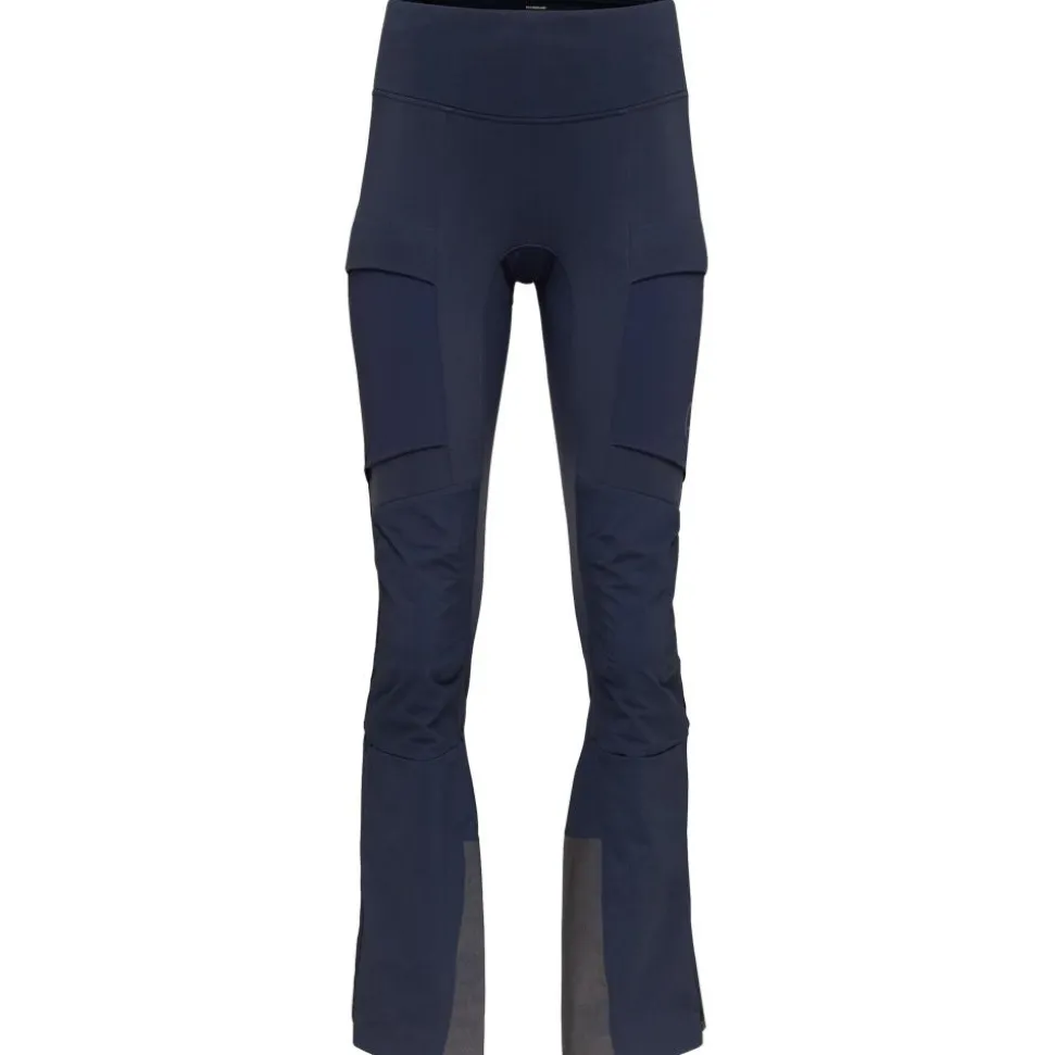 Pantaloni tecnici Norrona Lyngen Equaliser Stretch Tights W's Indigo Night