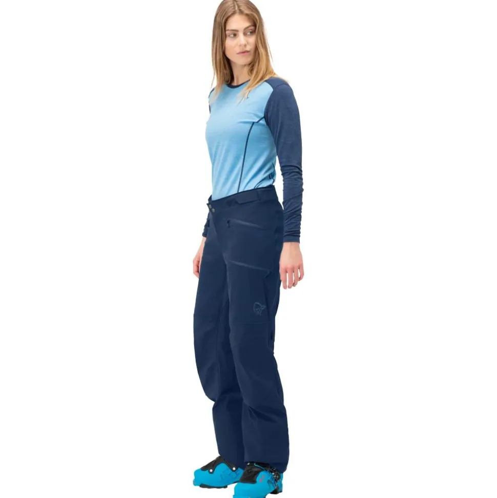 Pantaloni tecnici Norrona Women's Lyngen Flex1 Indigo Night