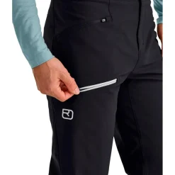 Pantaloni tecnici Ortovox Pizol Pants Black Raven