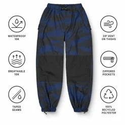 Pantaloni tecnici Picture Dicentra Retro Fusion Print