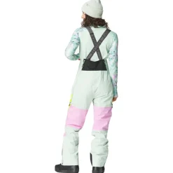 Pantaloni tecnici Picture Elwy Bib Silt Green Orchid Acid