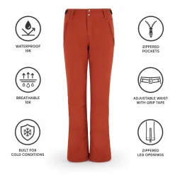 Pantaloni tecnici Protest Lole Uluru Rust