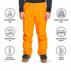 Pantaloni tecnici Quiksilver Estate Orange Pepper
