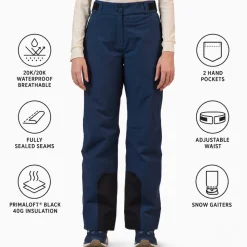 Pantaloni tecnici Rossignol W Insulated Ski Pant Dark Navy
