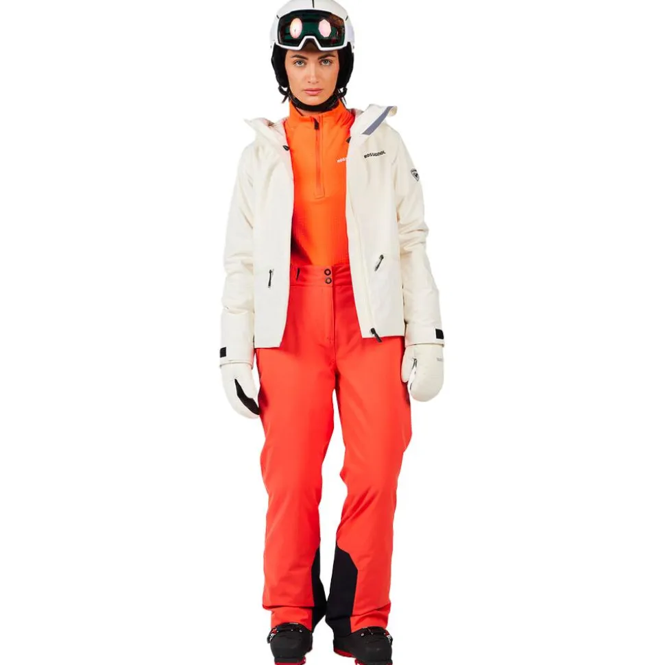 Pantaloni tecnici Rossignol W's Strawpile Insulated Orange Flame