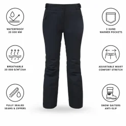 Pantaloni tecnici Rossignol W Ski Black