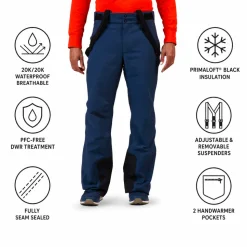 Pantaloni tecnici Rossignol Insulated Ski Pant Dark Navy