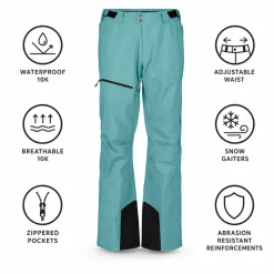 Pantaloni tecnici Scott M's Ultimate Dryo 10 Pant Frozen Blue
