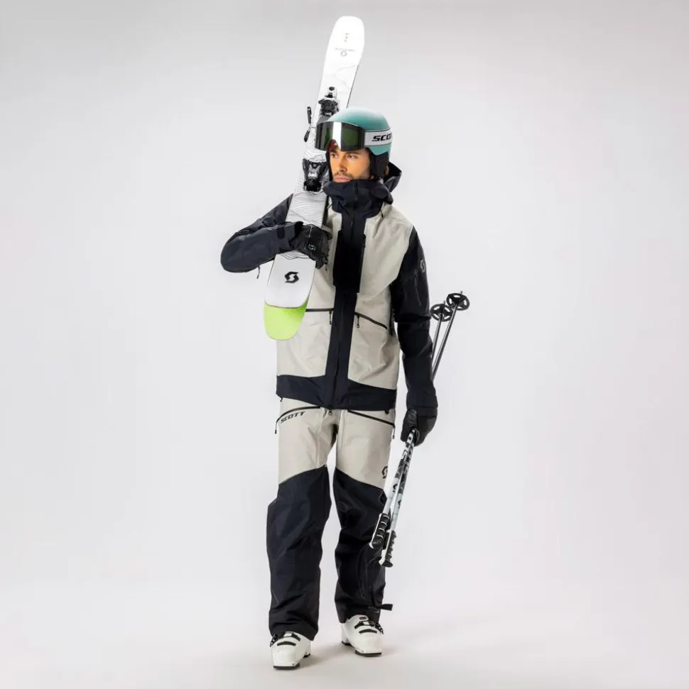 Pantaloni tecnici Scott Pants Vertic Gore Tex 3 Layer Dust White Black