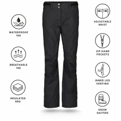 Pantaloni tecnici Scott W's Ultimate Dryo 10 Pant Black