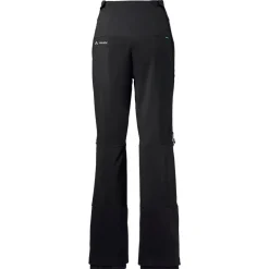 Pantaloni tecnici Vaude Women's Monviso Softshell Pants II Liblack