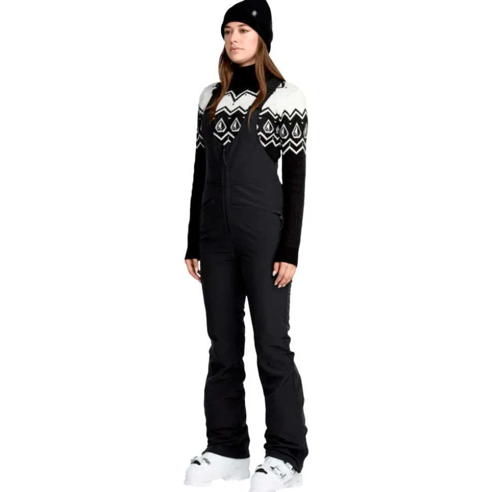 Pantaloni tecnici Volcom Battle Stretch Bib Black