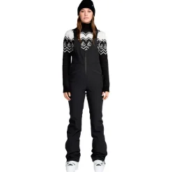 Pantaloni tecnici Volcom Battle Stretch Bib Black