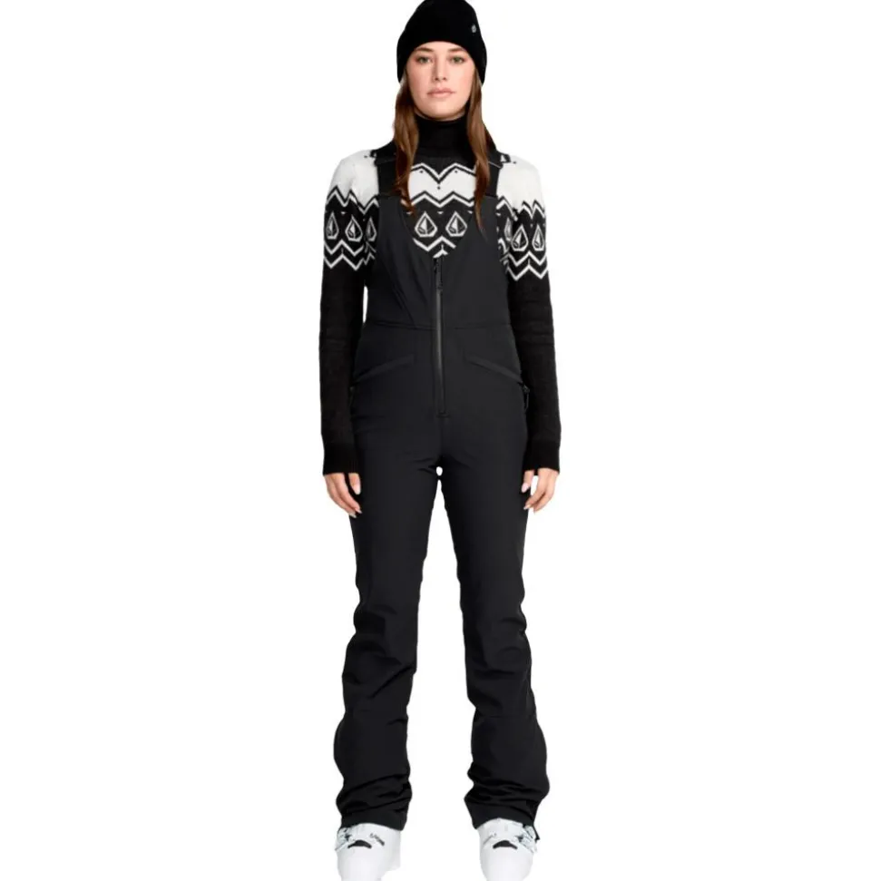 Pantaloni tecnici Volcom Battle Stretch Bib Black