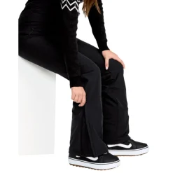 Pantaloni tecnici Volcom Battle Stretch Bib Black