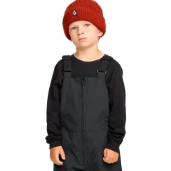Pantaloni tecnici Volcom Little Flurry Bib Overall Black
