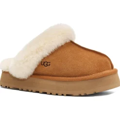 Pantofole UGG W Disquette Chestnut
