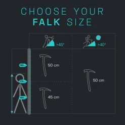 Piccozza Blue Ice Falk