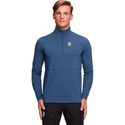 Pile Bjorn Daehlie Half Zip Pace Men Dark Denim